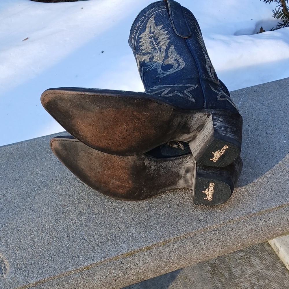 Old Gringo Distressed Blue Boot Sz 9.5B - Picture 10 of 16